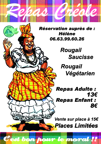 Repas guinguette jeudi 24 aout sur la place du Riousset. Réservation requise, 15€.